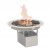 Galio Fire Pit Insert Automatic – Sleek stainless steel outdoor gas burner with automatic control for effortless warmth.