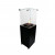 Muztag Malaga Patio Heater in sleek black finish, providing efficient outdoor heating.