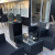Muztag Malaga Patio Heater in sleek black finish, providing efficient outdoor heating.