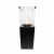 Muztag Malaga Patio Heater in sleek black finish, providing efficient outdoor heating.