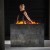 Incanto 2500 Water Vapour Fireplace by Magic Fire by Safretti – a sleek, built-in one-sided vapour fireplace with realistic flam