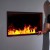 Incanto 1500 Water Vapour Fireplace by Magic Fire by Safretti – a sleek, built-in one-sided vapour fireplace in black with remot