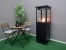 Murcia Stylish Patio Heater by Muztag – A sleek and modern outdoor gas heater with 7.3 kW heat output and manual control.