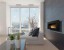 Icon Fires Nero 1150 Wall Fire in black, a sleek and modern wall-mounted bioethanol fireplace with 8-hour burn time and 5.4 kW h