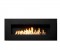 Icon Fires Nero 1750 Wall Fire in black, a stylish wall-mounted bioethanol fireplace with a 175 cm length, 9.8 kW heat output, a