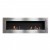 Murus 1600 bioethanol fireplace by ScandiFlames in brushed steel, wall-mounted with a sleek design and 6 kW heat output.