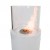 ScandiFlames Freestanding Bioethanol Fireplace in White - a stylish, modern heating solution with manual control and up to 3 hou