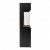 Planika Arcticon Black freestanding bioethanol fireplace with automatic control and sleek black finish.