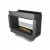 Forma Tunnel - Prime Fire built-in see-through bioethanol fireplace with automatic burner, offering a modern and elegant heating