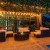 Galio Fire Pit Black Automatic – a stylish freestanding outdoor gas fireplace with remote control in a sleek black finish.