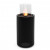 Planika Mandala bioethanol fireplace in black, a stylish floor-standing model with a 1.5L capacity and 3.5-hour burn time.