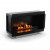 Neo 750 Automatic Built-in Bioethanol Fireplace with remote control and sleek black design