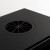 Scandi bioethanol stove in black with automatic control, 5-litre capacity, and 33-hour burn time, offering a stylish heating sol