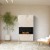 Planika Stone Daze/Laurent bioethanol fireplace, a stylish and modern floor-standing heating solution with automatic control.