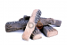 ScandiFlames Ceramics Wood 5 pcs. – Decorative ceramic wood logs for bioethanol fireplaces.