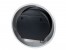 ScandiFlames White Round Wall Mounted Bioethanol Fireplace - A stylish wall-mounted bioethanol fireplace with a sleek white fini