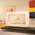 Safretti Curva DT - White bioethanol fireplace, a modern freestanding heating solution with a sleek design and 6-8 hours burn ti
