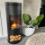 Washington Bioethanol Wood-burning Stove by ScandiFlames in black, featuring a modern design and eco-friendly heating.
