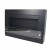 Nebraska Black Wall-Mounted Biofireplace by ScandiFlames – a sleek and modern bioethanol fireplace for contemporary interiors.