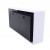 ScandiFlames Large White Wall Mounted Bioethanol Fireplace - 90 cm, sleek modern design, 3-litre burner, manual control.