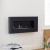 Icon Fires Nero 1150 Wall Fire in black, a sleek and modern wall-mounted bioethanol fireplace with 8-hour burn time and 5.4 kW h