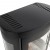 Oregon Wall-mounted Bioethanol Stove by ScandiFlames in black, featuring a sleek design with a 1-litre fuel capacity and manual 