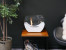 Cradle Table Bio Fireplace - White by ScandiFlames, a sleek and modern tabletop bioethanol fireplace with manual operation.